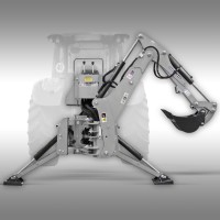 Traktorski zadnji bager - roka Jansen BHM-225