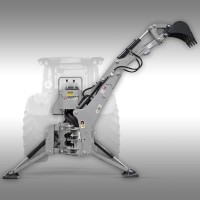 Traktorski zadnji bager - roka Jansen BHM-225