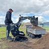 Žlica 80L za mini gosenični nakladalec Jansen KL-200