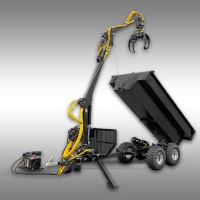 Nakladni keson za gozdarsko prikolico Jansen HRW-15