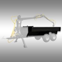 Nakladni keson za gozdarsko prikolico Jansen HRW-15