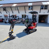 Mini bager goseničar NTS - 1.0-KS, DIZEL, Lomljiva roka, Mehanski prst