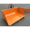 Prekucni hidravlični transportni zaboj 120 cm za traktor, z zadnjo ploščo DELEKS BUCKET120H