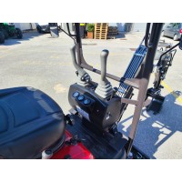 Mini bager goseničar NTS - 1.3-PRO Lomljiva roka, Nastavljivo podvozje