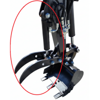 Prijemalni hidravlični prst za Bager NTS 1.0 in 1.3