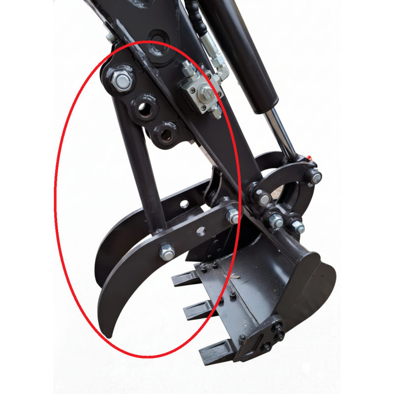 Prijemalni mehanski prst za Bager NTS 1.0 in 1.3