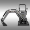 Mini bager Jansen MB-700, bencin, 8,5 KM