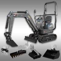 Mini bager Jansen MB-700, bencin, 8,5 KM