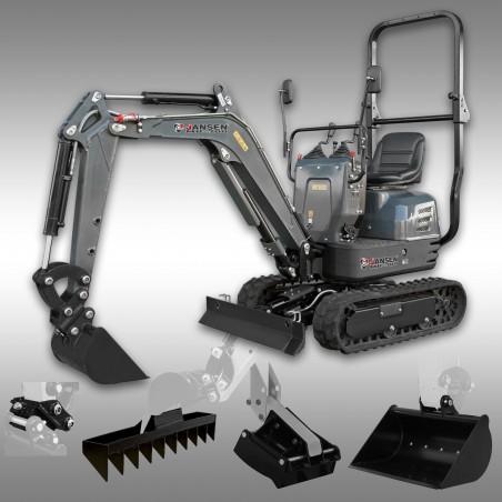 Mini bager Jansen MB-700, bencin, 8,5 KM