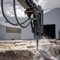 Hidravlično kladivo za mini bager Jansen MB-700, bencin, 8,5 KM