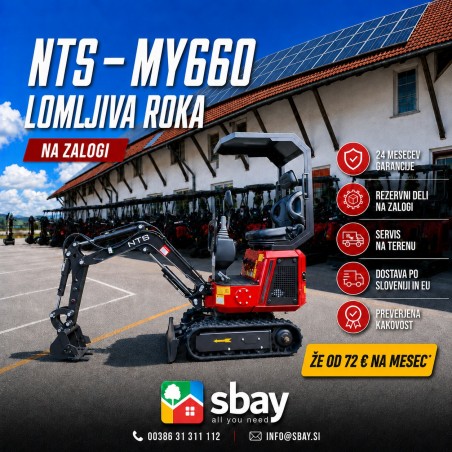 Mini bager goseničar NTS - MY660