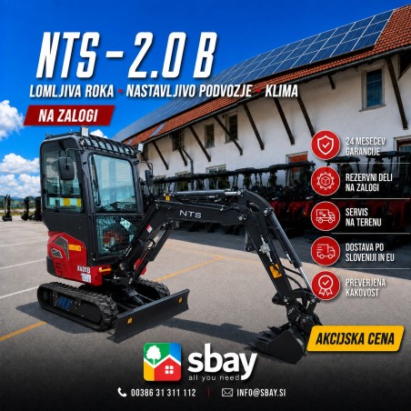 Mini Bager goseničar NTS 2.0 B